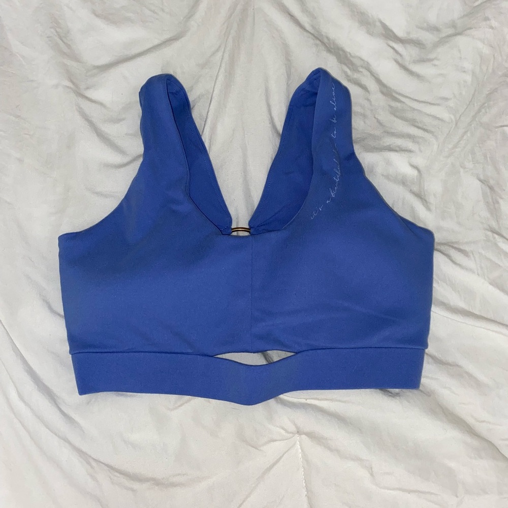 Gymshark x Whitney Simmons v1 Indigo Sports Bra